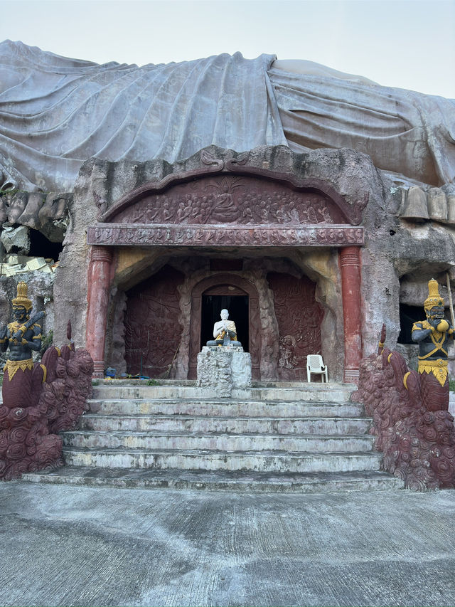 Surreal cave temple experience