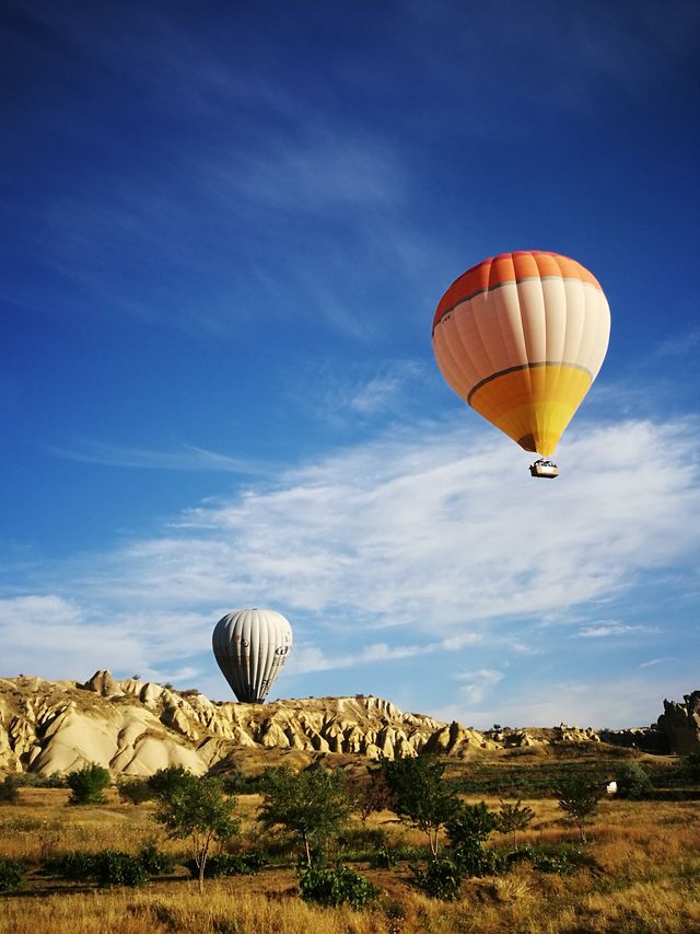Turkish Journey Overlooking from Hot Air Balloon