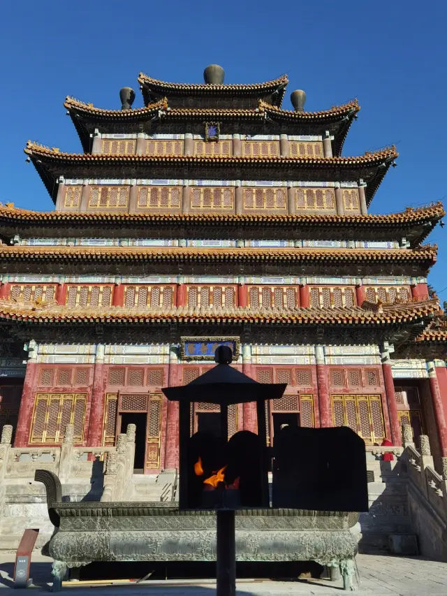 Winter at Puning Temple