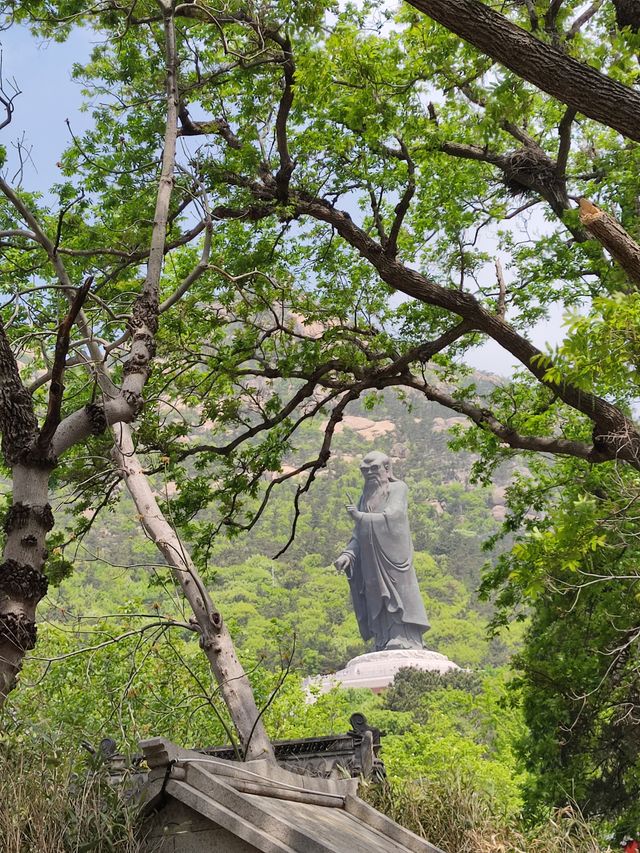 泰山雖雲高，不如東海嶗