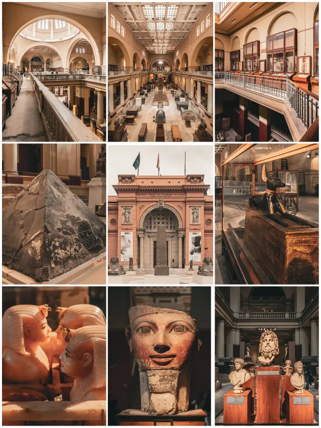 Egyptian Museum | Artifacts are simply placed everywhere