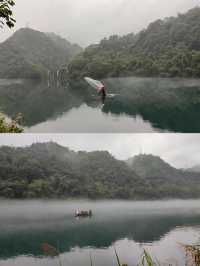 霧濛小東江，人在畫中遊