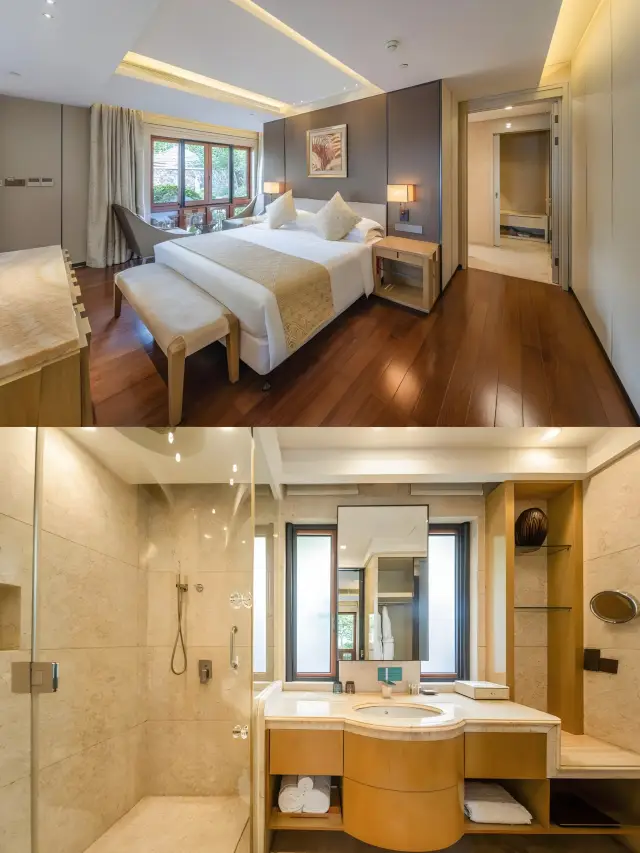 For a Southeast Asian style hot spring hotel in Huzhou, I only choose this one