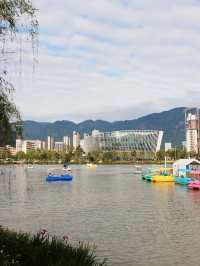 福州晉安湖公園露營野餐的好地方～