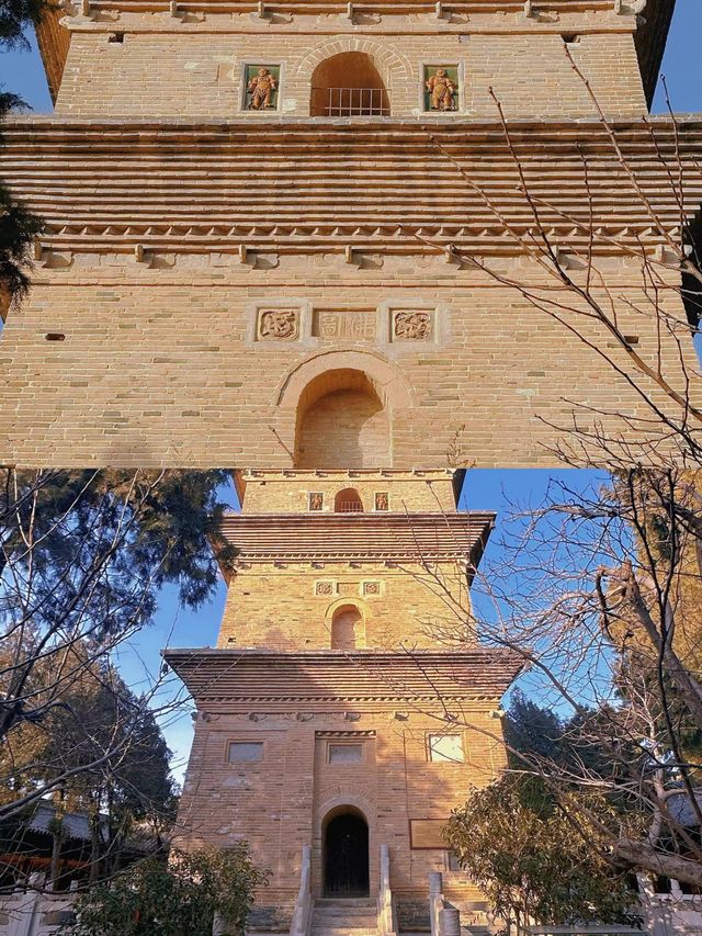 永濟普救寺|鶯鶯塔“普救蟾聲”世界奇塔
