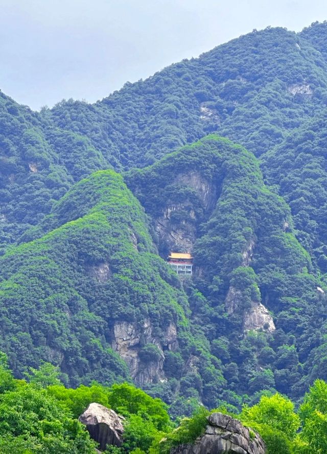 最大山崩景觀：終南山世界地質公園