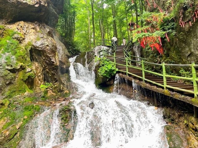 北方第一瀑：河南洛阳栾川王府竹海