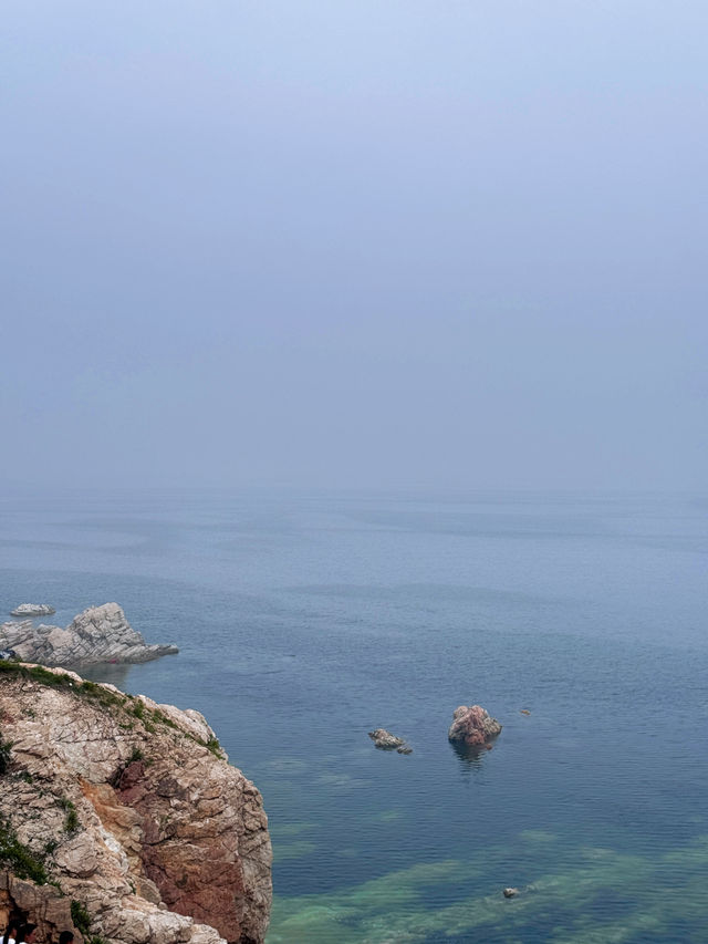 沒在國外，就在煙台養馬島，傳說中的果凍海～