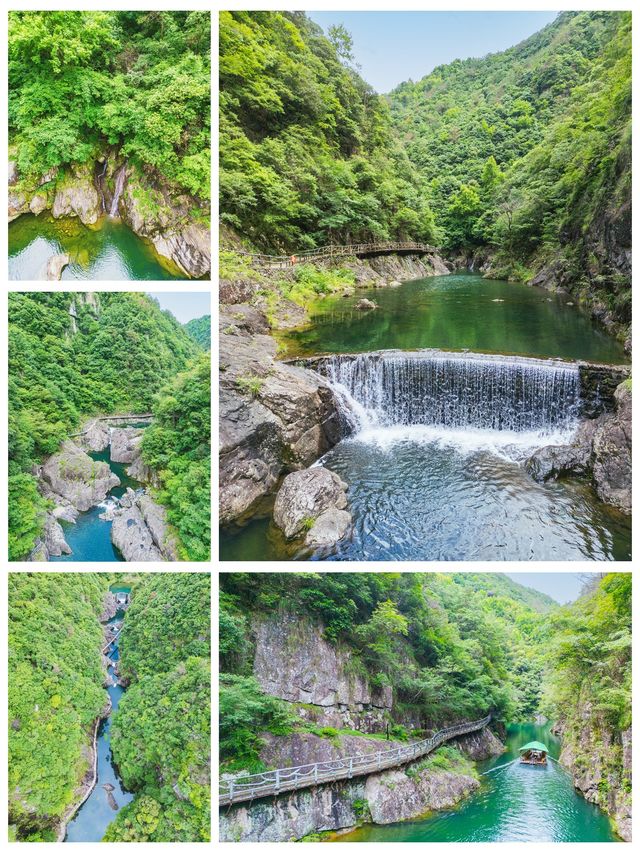 浙江磐安十八渦，深山峽谷，地質奇觀，山清水秀