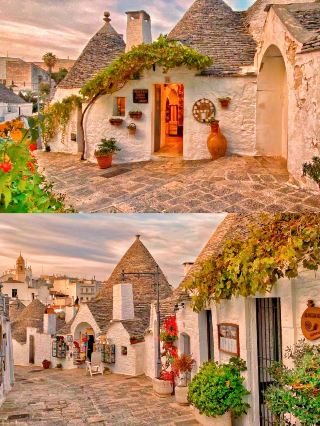 Italy｜The fairy-tale-like 'Mushroom Village' is breathtakingly beautiful