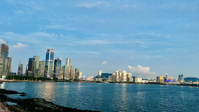 深圳歡樂港灣浪漫日落攻略