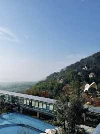 揽雲谷係一間位於宜興懸崖上嘅高端野奢度假酒店。