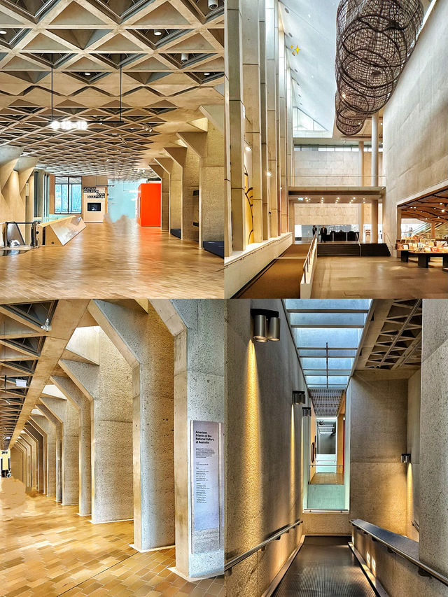 堪培拉國立美術館建築與藝術之美