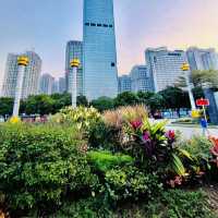 來深圳中心公園逛逛啦