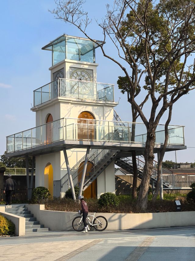 楊浦濱江·竟然有油罐公園 工業風太出片