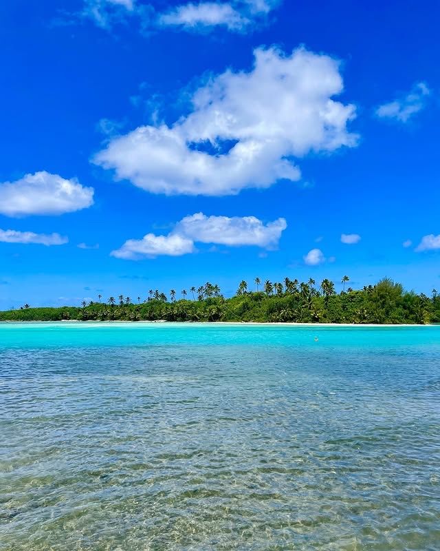 天堂海岸—拉羅湯加島 穆里海灘，大溪地級別嘅夢幻藍