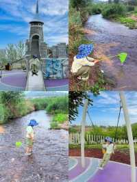 鄭州西郊免費嘅遊樂場玩水地，帶小朋友去超正
