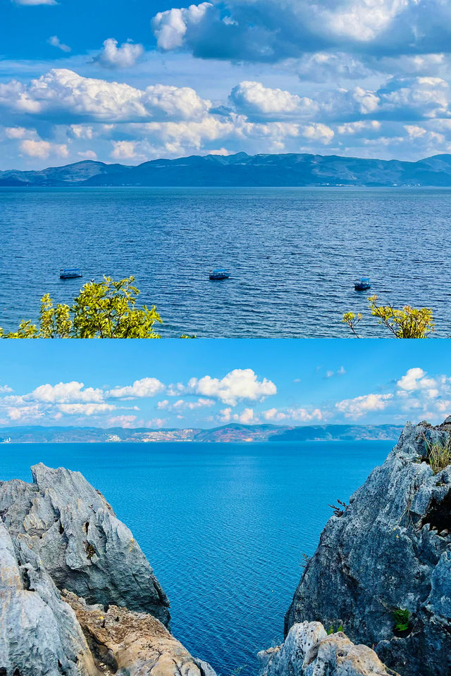 本來以為洱海已經夠靚，直到我去咗撫仙湖……
