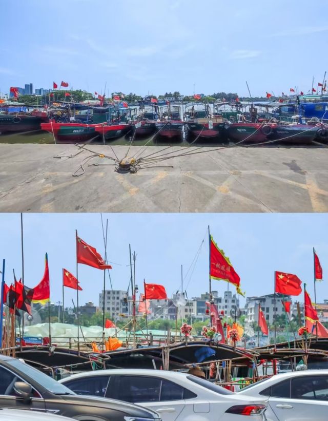 瓊海·潭門跨越時空，邂逅千年漁港之美  
瓊海潭門鎮，與博鰲一水相鄰，最著名的莫過於這裡剛捕撈上岸
