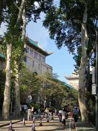 喺武大校園漫步,每一寸土地都散發住濃厚嘅文化底蘊。