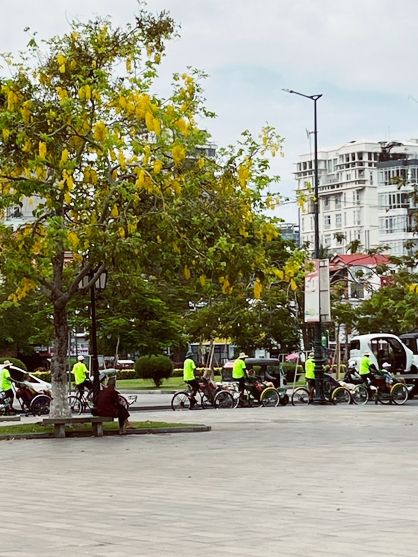 👑 Royal Palace Park Phnom Penh: Where Golden Spires Meet Tropical Dreams! 🌴