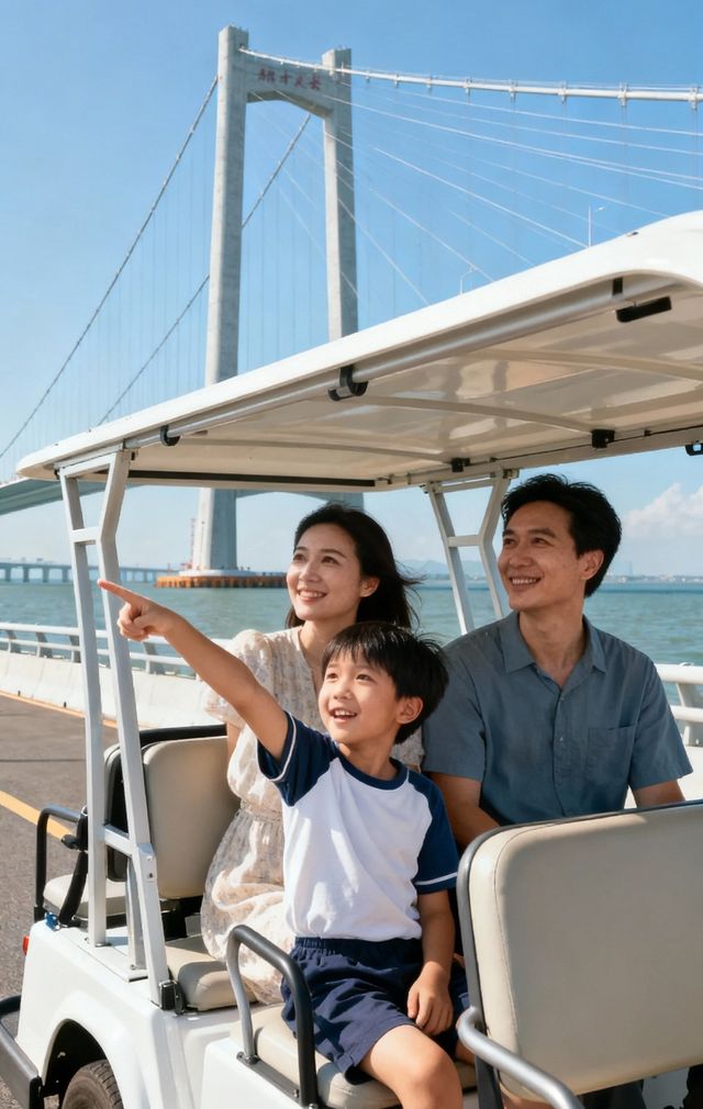 【深中通道西人工島正式開放 | 邀您開啟一場海上奇幻之旅！
