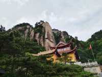 九華山天台,拜地藏菩薩腳印