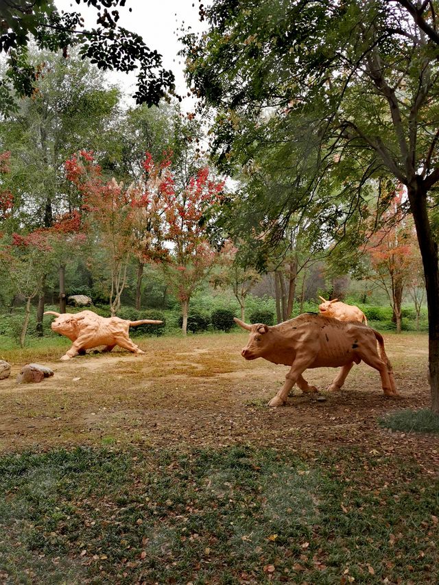 【河南省濮陽市】濮上園景區。
