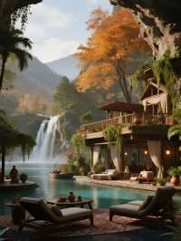 川西親子慢遊彩林溫泉+畢棚溝徒步超讚