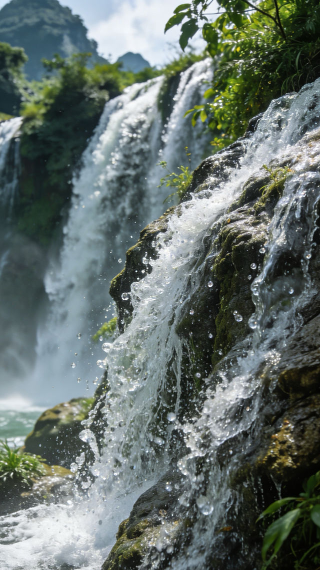 「亞洲第一」跨國瀑布,一腳踏兩國太美了 「亞洲第一」跨國瀑布,一腳踏兩國太美了