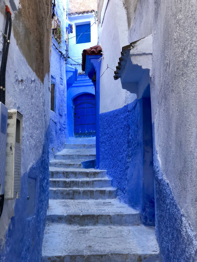 舍夫沙萬的藍,已是人間絕色 舍夫沙萬的藍,已是人間絕色