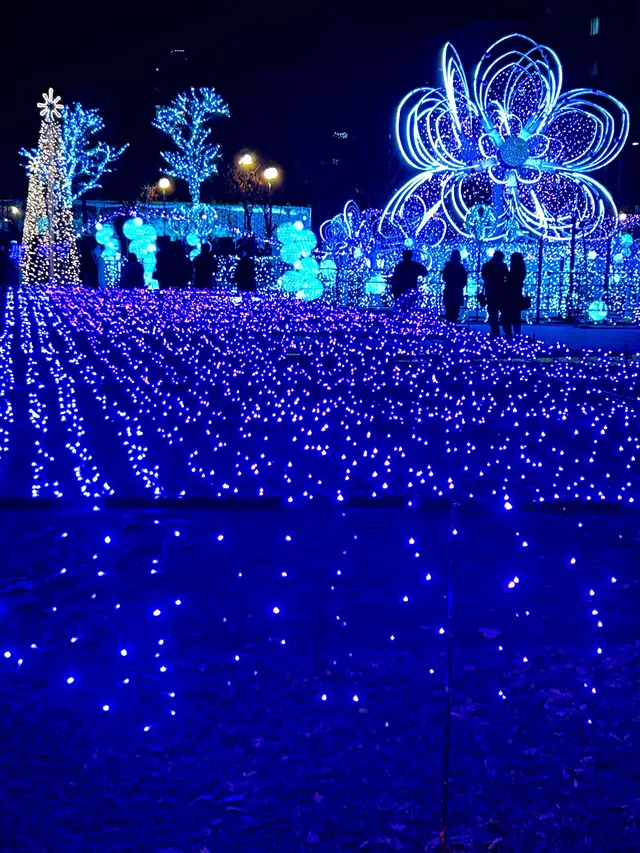 札幌｜白色燈光節