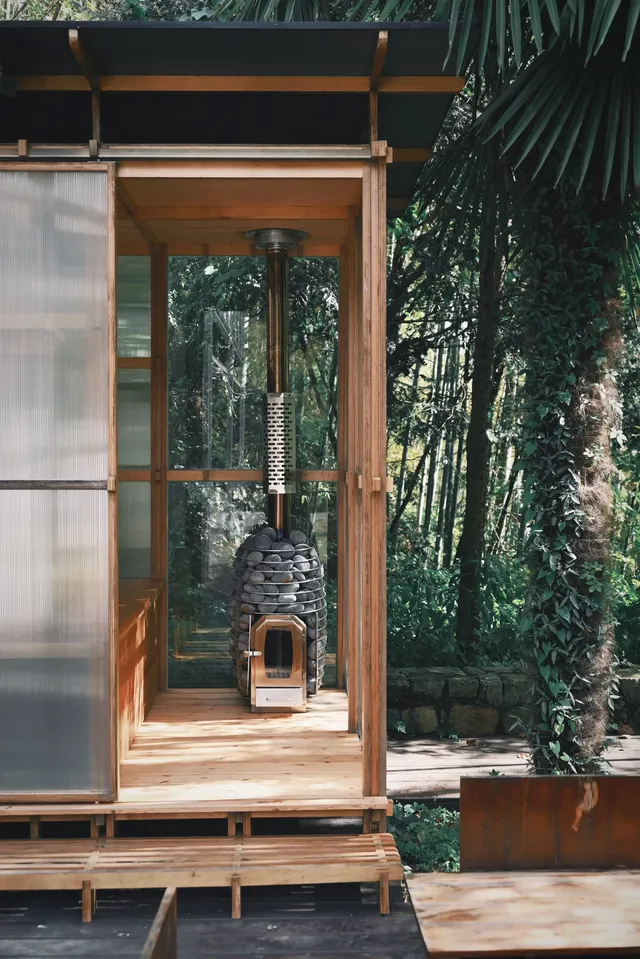 住進莫干山神仙民宿!森林裡藏著一間桑拿房 住進莫干山神仙民宿!森林裡藏著一間桑拿房