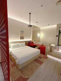 大連東港附近最喜歡的酒店! 漫舍溫泉酒店!就在地鐵口旁邊!地理位置很方便!出來旅遊住在這裡真的太適