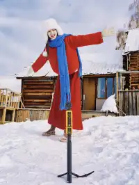 冬日雪地拍照個姿勢讓你美出圈