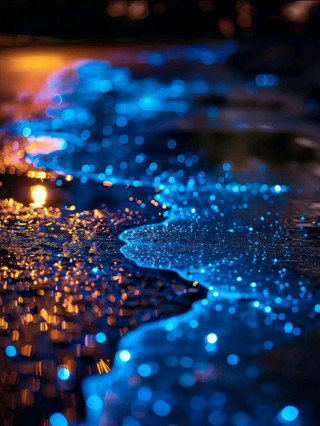 [Chasing Blue Tears in Ningde | The Sea Actually Glows! Seeing It Live is 100 Times More Breathtaking Than Photos].
