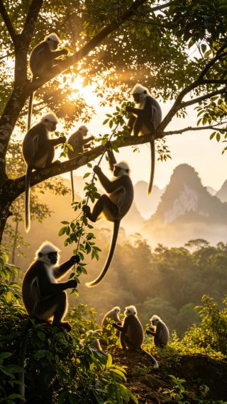 May Day Family Trip to Chongzuo｜Get Close to Wild White-Headed Leaf Monkeys, 2 Days 1 Night Full Family Fun