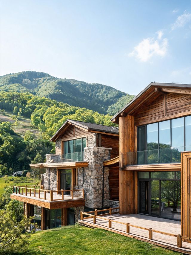 在崇禮住到了湖景民宿，太治癒了