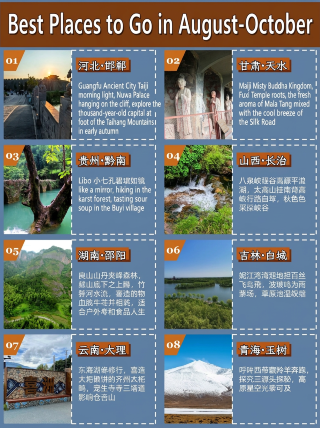 暑期後3個月人少景美，親測8站不踩雷