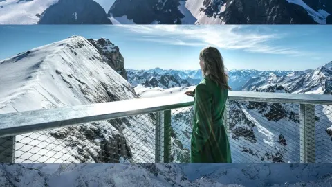 My second trip to Switzerland, and I'm still speechless at the beauty of summer at the Titlis Tower. — traveler post in Lucerne