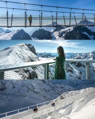 My second trip to Switzerland, and I'm still speechless at the beauty of summer at the Titlis Tower.