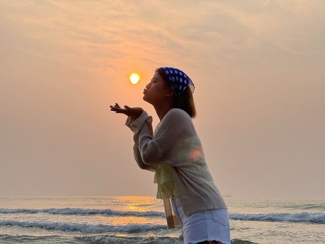 พระอาทิตย์ขึ้นที่อุทยานแห่งชาติหาดวนกร ☀️✨