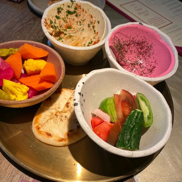 試新野中環soho 中東菜