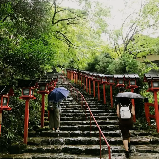 京都的古老美麗神社@貴船神社