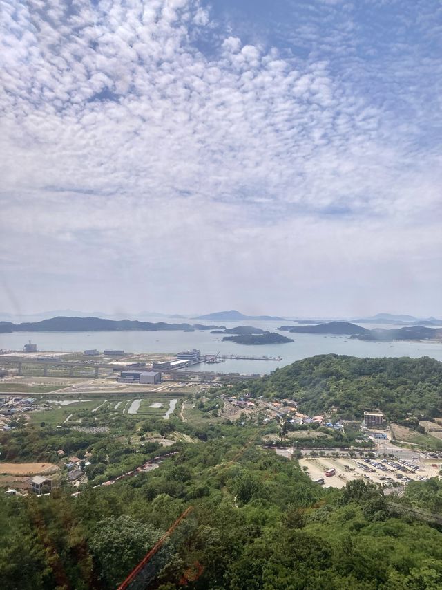 목포의 멋진 풍경을 한눈에 볼수있는 ‘목포 해상케이블카’