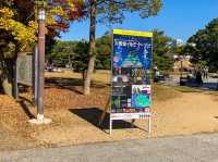 ปราสาทโอซาก้า (Osaka Castle)🏯ฤดูใบไม้เปลี่ยนสี