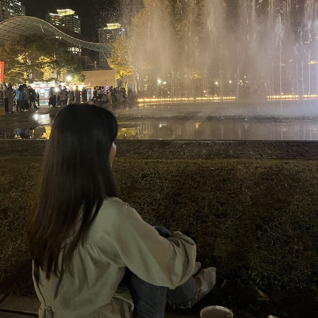 밤에 산책하기 좋은 대전 한밭수목원