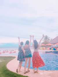 환상적인 두말루안 비치가 바로 앞!! 사우스팜 리조트