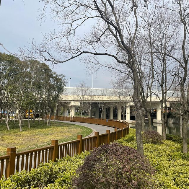 홍치아오 주변 자전거 공원