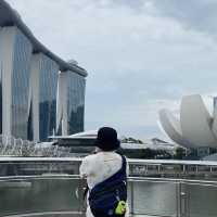 The Aesthetic Spiral Bridge in Singapore